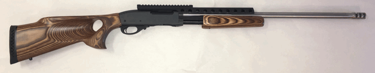 ASI Heavy Thumbhule Barrel 7600 rifle