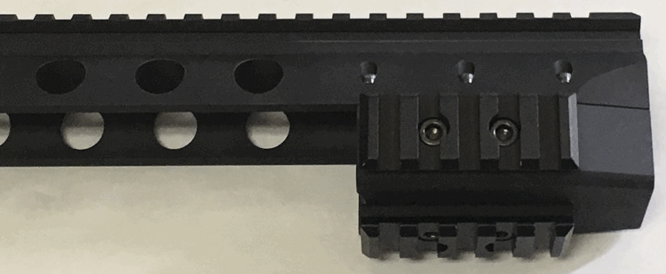Above Picture - Full Rail - Left side view